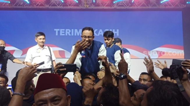 Resmikan Relawan IndonesiAnies, Anies: Jangan Hanya Diam Mengharapkan Perubahan