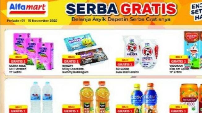 Promo Alfamart Hari Ini, Rabu 2 November 2022, Cek di Sini!