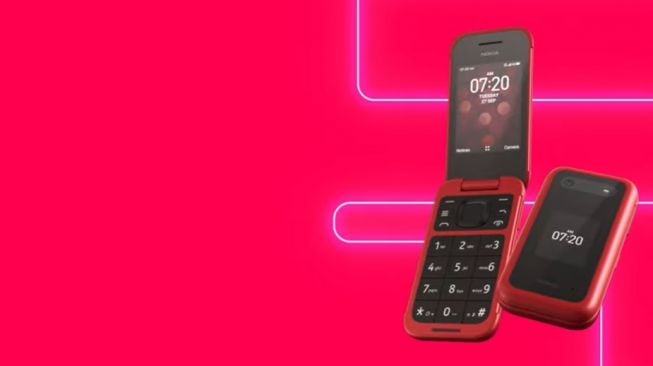 Nokia 2780 Flip, Ponsel Lipat Harga Rp 1 Jutaan, Bisa Dengarkan Radio FM