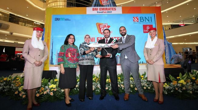 Pertama Kali, BNI dan Emirates Gelar Pameran Perjalanan Bertabur Program Promo