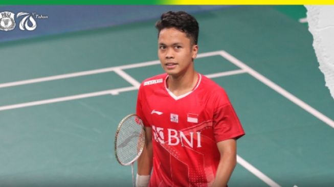 Hylo Open 2022: Anthony Ginting Hadapi Rising Star Asal Jepang