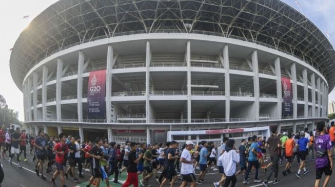 1.980 Personel Gabungan Dan 500 Steward Bakal Jaga Laga Timnas Indonesia Vs Thailand DI GBK Sore Ini