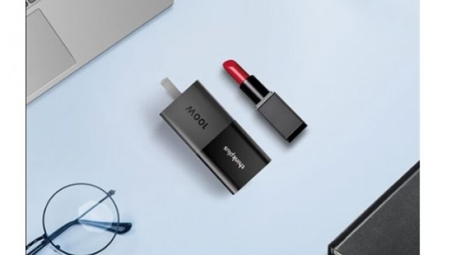 Charger Lenovo Thinkplus Lipstick 100W GaN [Gizmochina]