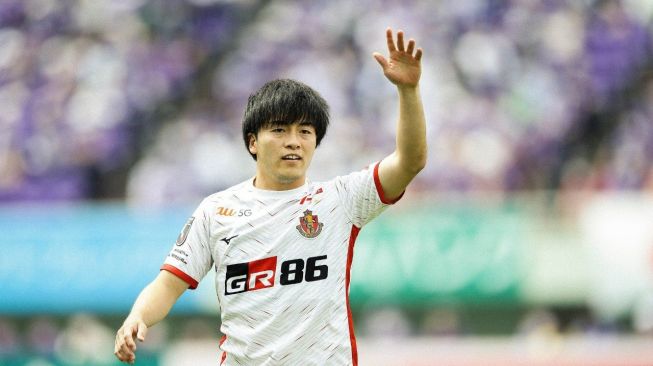 Penyerang Nagoya Grampus, Yuki Soma. [Dok. J League]