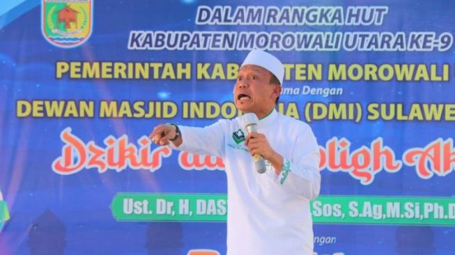 Pemda Morowali Utara Undang Ustadz Das’ad Latief Di Acara Dzikir dan Tablig