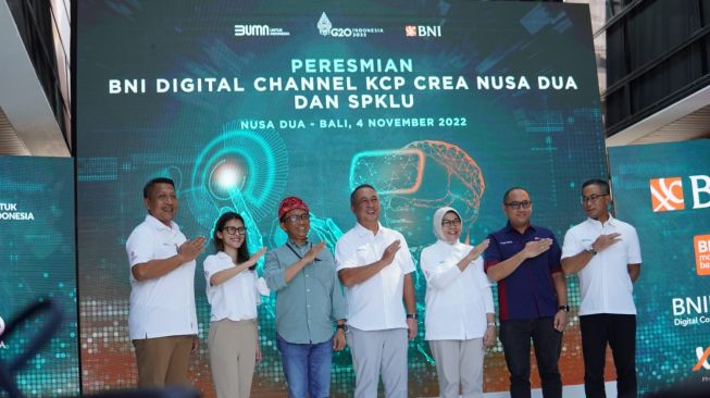Dukung G20, BNI Siapkan Digital Chanel dan SPKLU Crea Nusa Dua