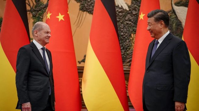 Kanselir Jerman Olaf Scholz Kunjungi China, Dorong Penguatan Kerja Sama Bilateral