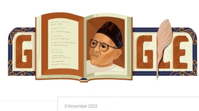 Sastrawan Riau Jadi Google Doodle Hari Ini, Siapa Raja Ali Haji?