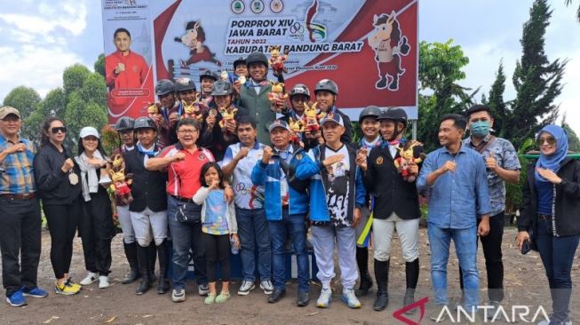 Sabet Empat Emas, Cabor Berkuda Kabupaten Bekasi Bakal Raih Juara Umum di Porprov Jabar