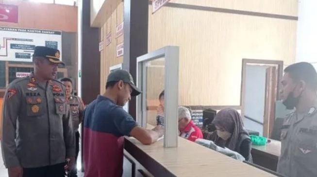 Sidak Samsat Panyabungan, Kapolres Madina Bilang Begini