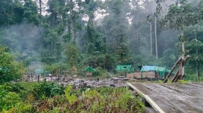 Perkemahan Penambang Dibakar, Satu Orang Meninggal Dunia