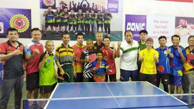 Cabor Tenis Meja Porwanas PWI Sumbar Siap Berikan yang Terbaik