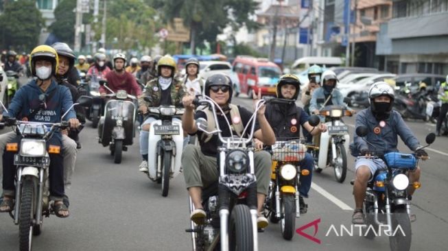 Komunitas Sepeda Motor Meriahkan Imos 2022 Gelar Konvoi Jelang