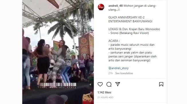 Viral Wanita Berhijab Asik Bergoyang Pantat Dinilai Tak Senonoh di Atas Panggung