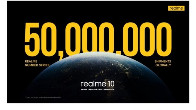 Pengiriman Seri Nomor Realme Melewati 50 Juta Unit [Gizmochina]