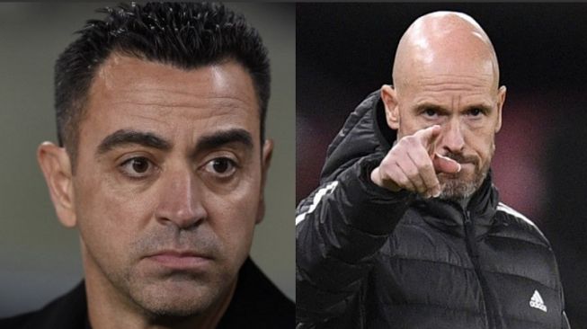 Barcelona Jumpa Manchester United di Liga Europa, Xavi Puji Kualitas Erik ten Hag