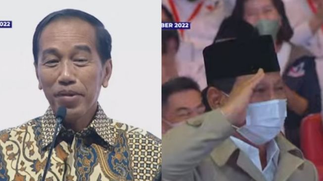 Jokowi dan Prabowo di HUT Perindo (tangkapan layar)