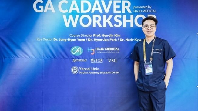 Potret Dokter Richard Lee training di Korea Selatan (Instagram/@dr.richardlee_official)