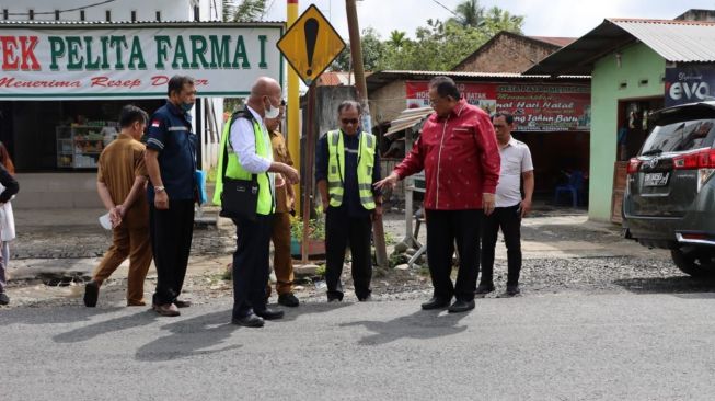 Baskami Ginting soal Perbaikan Ruas Lubuk Pakam-Galang: Saya Minta Selesai Hari Ini