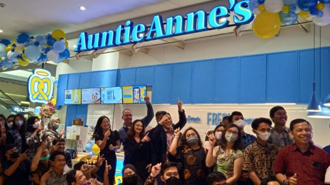 Auntie Annes Buka Toko Ke-60, Jajan Pretzel Jadi Lebih Gampang