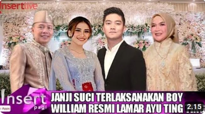 CEK FAKTA: Boy William Lamar Ayu Ting Ting, Benarkah?