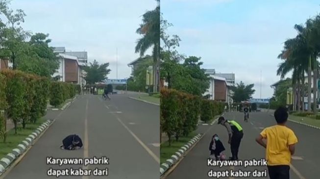 Separuh Nyawanya Hampir Pergi, Karyawan Pabrik ini Nangis Usai Angkat Telepon Dapat Berita