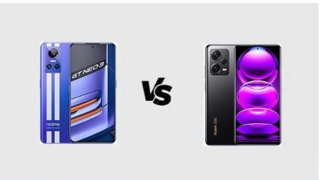 Realme GT Neo 3 vs Redmi Note 12 Explorer [Gizmochina]