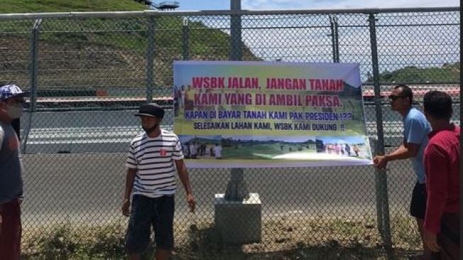 Sibaweh Masih Bertahan di Dalam Sirkuit Mandalika Sambil Tunggu Janji ITDC