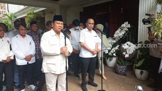 Usai Bertemu Relawan Jokowi di Kertanegara, Prabowo: Banyak Hasilnya Istilahnya Kita Tadi Buka-bukaan