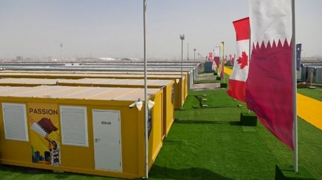 Hotel kabin untuk penonton Piala Dunia 2022 Qatar (AFP)