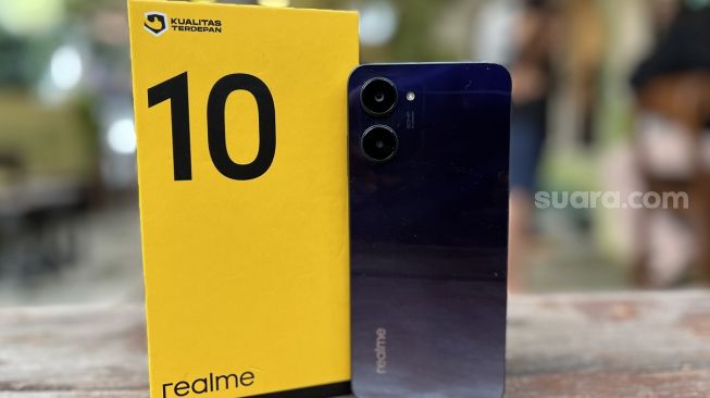 Realme 10. [Suara.com/Dicky Prastya]