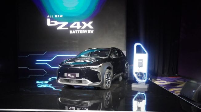 All-New Toyota bZ4X All-New bZ4X menjadi produk Battery EV (BEV) Toyota perdana di Indonesia [PT Toyota-Astra Motor].