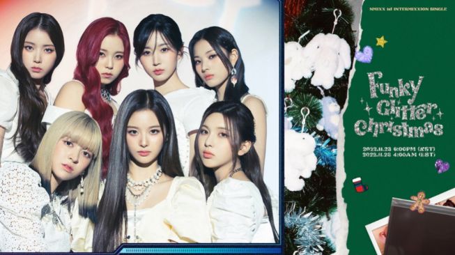 Siap Sambut Natal? NMIXX Bakal Rilis Single Baru Bertajuk 'Funky Glitter Christmas'
