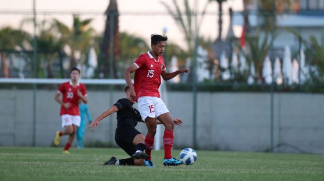 Timnas Indonesia U-20 vs Baerum SK. [Dok. PSSI]