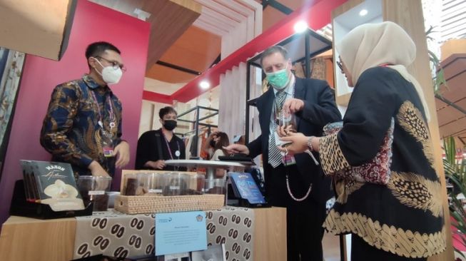 Produk Aromaterapi dan Cokelat Bali Menarik Perhatian di Perhelatan G20-Bali