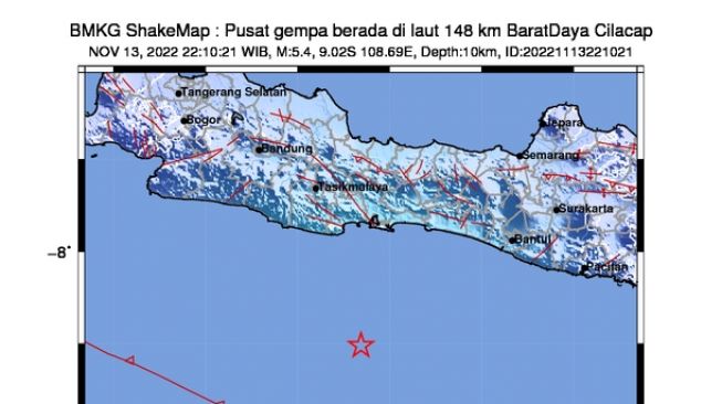 Gempa Cilacap Kagetkan Warga Jawa Barat