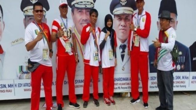 Rihadatul Asifa Atlet Tembak Sumbang Emas Perdana untuk Kuansing