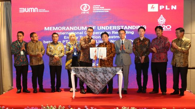 PLN Gandeng JBIC terkait Kerja Sama Investasi Transisi Energi