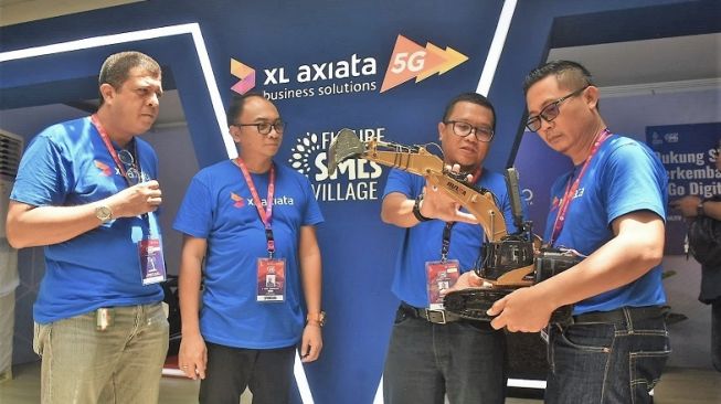 Smart Mining dukung perkembangan UMKM. [XL Axiata]