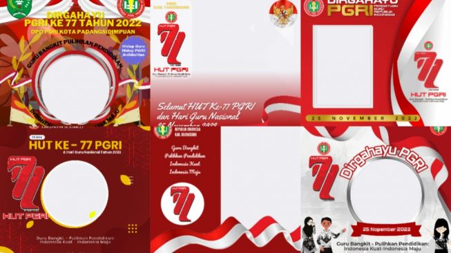 40 Twibbon HUT PGRI 2022, Bagikan di Instagram, Facebook, dan WhatsApp