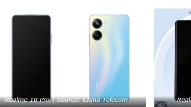 Realme 10 Pro [Source: China Telecom /Gizmochina]