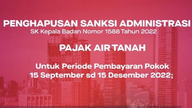 Harga Air Baku Tidak Berubah, Berikut Detail Perubahan Peraturan Nilai Perolehan Air