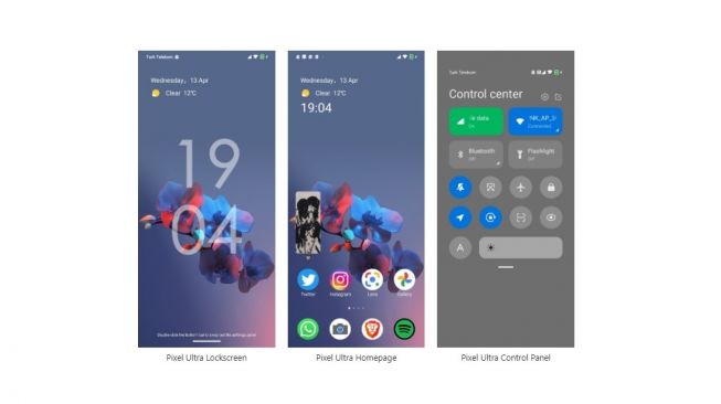 Tema Pixel Ultra. (xiaomiui)