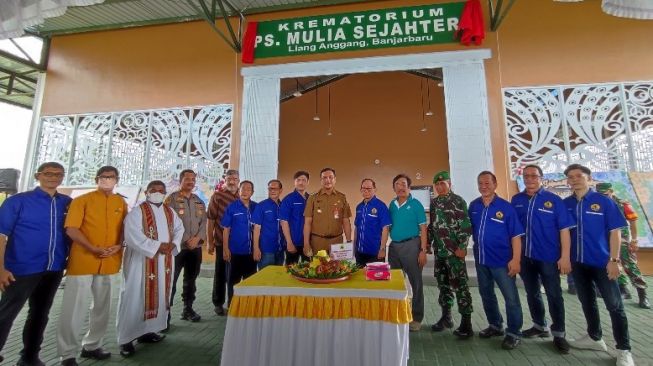 Wali Kota Resmikan Gedung Krematorium di Liang Anggang