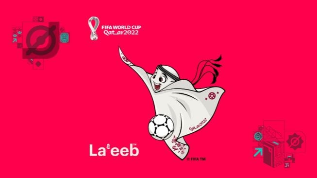 Maskot Piala Dunia 2022 Qatar, La'eeb (Twitter/@lensaolahraga.id)