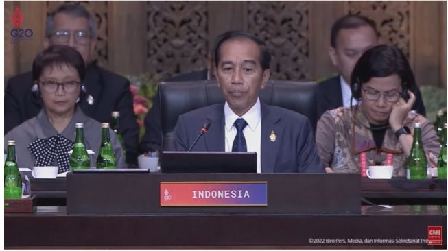 Seruan Jokowi di Depan Pimpinan Negara G20: Kita Tak Boleh Biarkan Dunia Jatuh ke Perang Dingin!