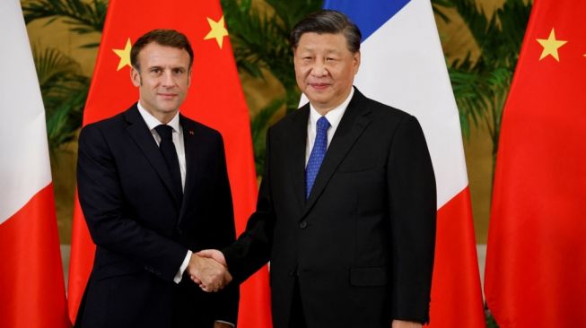 Xi Jinping dan Emmanuel Macron Sepakat Penggunaan Senjata Nuklir oleh Rusia Harus Dihindari