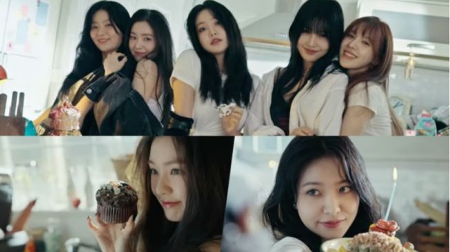 Red Velvet Rayakan Pesta Ulang Tahun di Video Mood Sampler Album Birthday