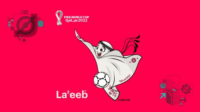 Salah satu Maskot Piala Dunia Qatar 2022, La'eeb. (Twitter/lensaolahraga.id)
