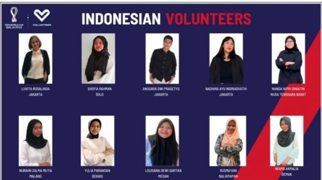 Sebanyak 10 volunteer asal Indonesia bakal terlibat pada pegelaran Piala Dunia 2022 Qatar representatif dari SnackVideo. [ANTARA/HO-SnackVideo]